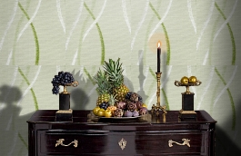 Обои 14 VNS-D фото в интерьере гостиной превью