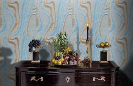 Обои 17 VNS-A фото в интерьере гостиной превью