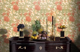 Обои 30019-3 фото в интерьере гостиной превью