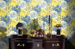 Обои 95383-2 фото в интерьере гостиной превью