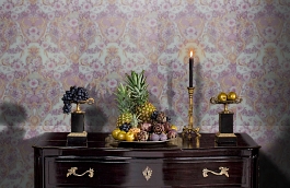 Обои BM26118 фото в интерьере гостиной превью