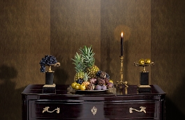 Обои Como Verdure-82 фото в интерьере гостиной превью