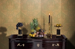 Обои Milano 221 фото в интерьере гостиной превью