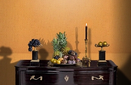 Обои Warwick 1302 фото в интерьере гостиной превью