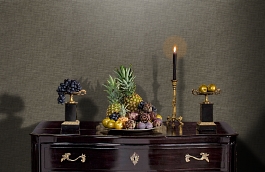 Обои Warwick 81 фото в интерьере гостиной превью