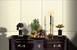 Обои Wilton 1027 фото в интерьере гостиной превью