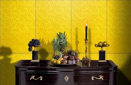 Обои Wilton 1313 фото в интерьере гостиной превью