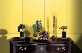 Обои Wilton 2337 фото в интерьере гостиной превью