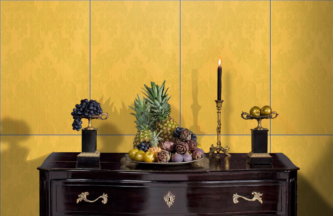 Обои Windsor 2339 фото в интерьере гостиной Обои Windsor 2339 фото в интерьере гостиной