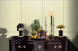 Обои Woburn 1018 фото в интерьере гостиной превью