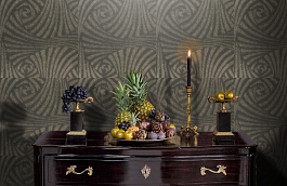 Обои 60101 фото в интерьере гостиной превью