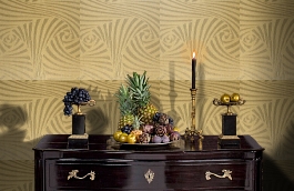 Обои 60303 фото в интерьере гостиной превью