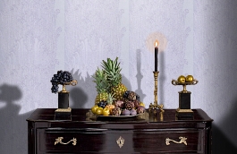 Обои 6082 фото в интерьере гостиной превью