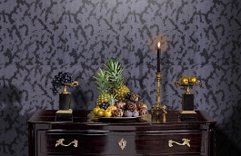 Обои 6488 фото в интерьере гостиной превью