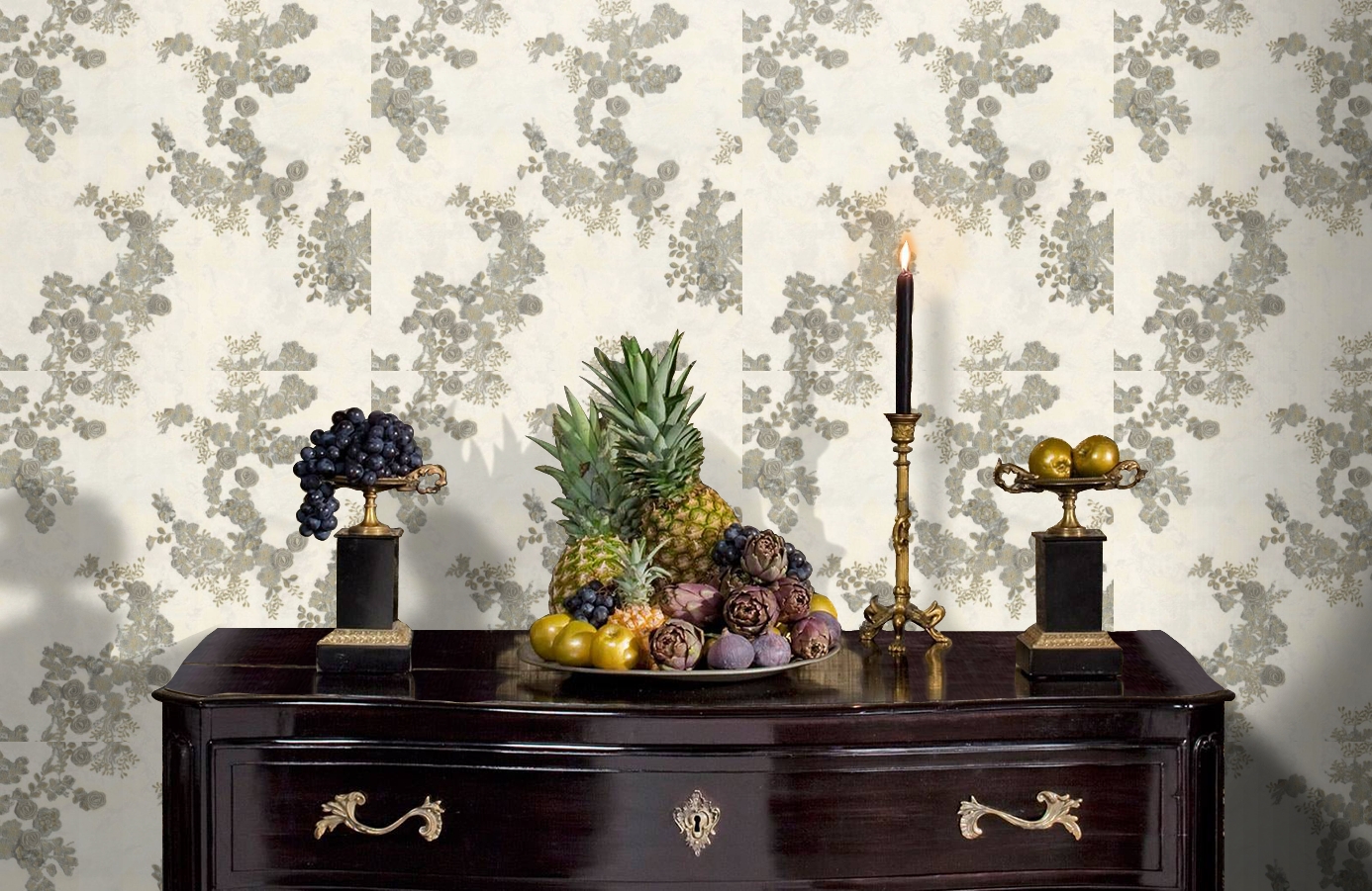 Обои 81529 фото в интерьере гостиной