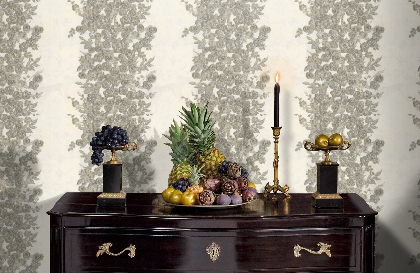 Обои 81563 фото в интерьере гостиной