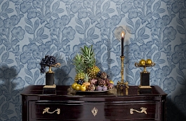 Обои 8493 фото в интерьере гостиной превью