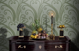 Обои 8534 фото в интерьере гостиной превью