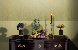 Обои 8546 фото в интерьере гостиной превью