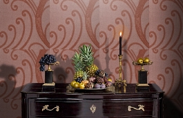 Обои 8564 фото в интерьере гостиной превью