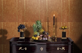 Обои 8566 фото в интерьере гостиной превью