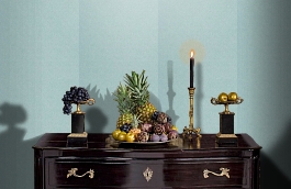 Обои 8903 фото в интерьере гостиной превью