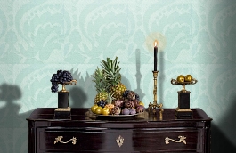 Обои 9276 фото в интерьере гостиной превью