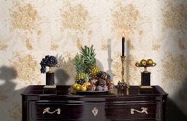 Обои 2454-2 фото в интерьере гостиной превью