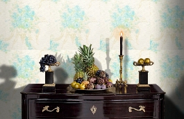 Обои 2454-3 фото в интерьере гостиной превью