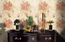 Обои 2454-4 фото в интерьере гостиной превью