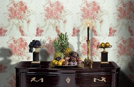 Обои 2454-7 фото в интерьере гостиной превью