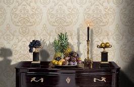 Обои 55106 фото в интерьере гостиной превью