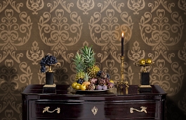 Обои 55111 фото в интерьере гостиной превью