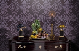 Обои 55114 фото в интерьере гостиной превью