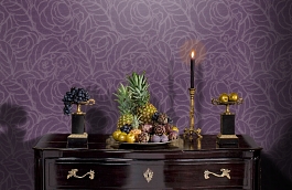 Обои 55121 фото в интерьере гостиной превью