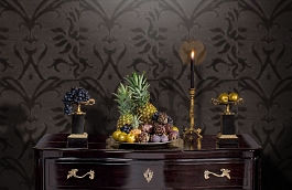 Обои ED17 фото в интерьере гостиной превью