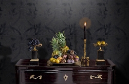 Обои ED18 фото в интерьере гостиной превью