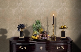 Обои ED55 фото в интерьере гостиной превью