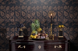 Обои ED58 фото в интерьере гостиной превью