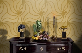 Обои MO-374-8196 фото в интерьере гостиной превью