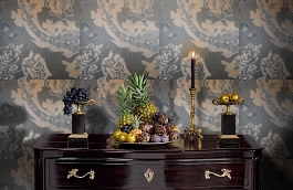 Обои NB106 фото в интерьере гостиной превью