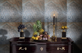 Обои NB205 фото в интерьере гостиной превью