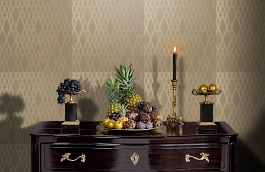 Обои OX202 фото в интерьере гостиной превью