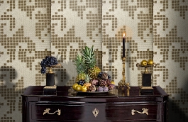 Обои PC206 фото в интерьере гостиной превью