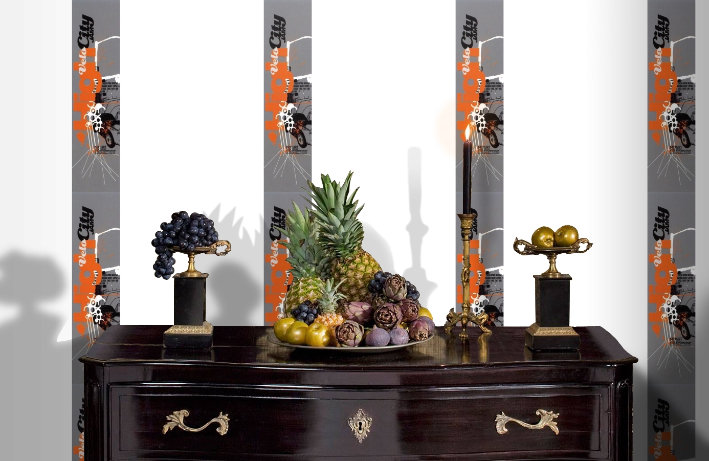 Обои SL15 5040 250*60 фото в интерьере гостиной