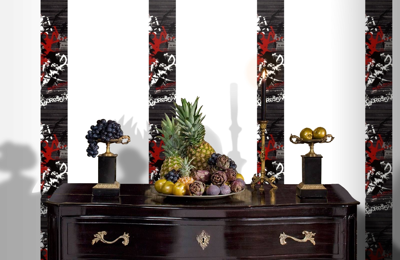 Обои SL15 5055 250*60 фото в интерьере гостиной Обои SL15 5055 250*60 фото в интерьере гостиной