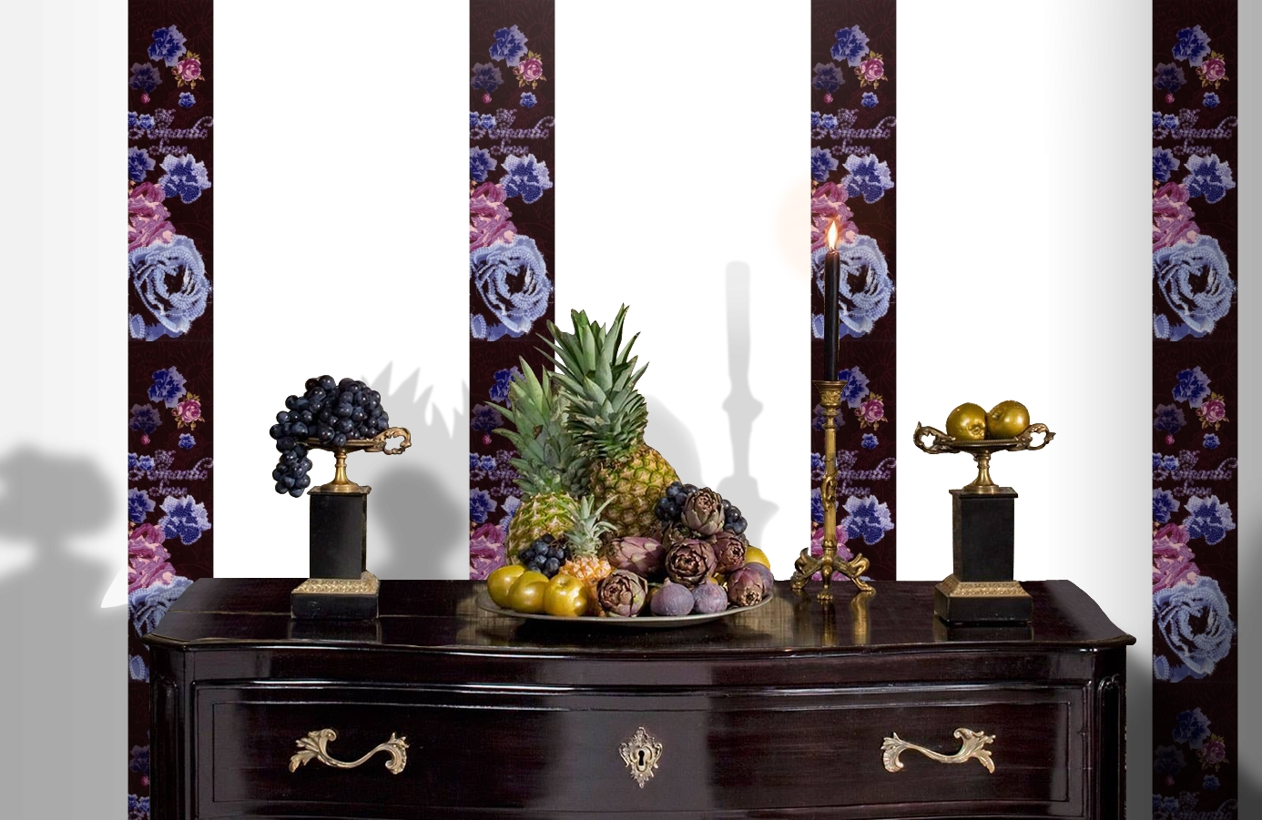 Обои SL15 5060 250*60 фото в интерьере гостиной