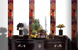 Обои SL15 5061 250*60 фото в интерьере гостиной превью