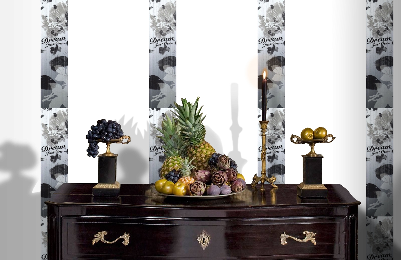 Обои SL15 5066 250*60 фото в интерьере гостиной