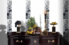 Обои SL15 5066 250*60 фото в интерьере гостиной превью